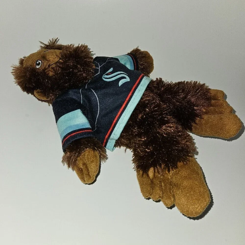 Seattle Kraken Tee Bigfoot Plush 9